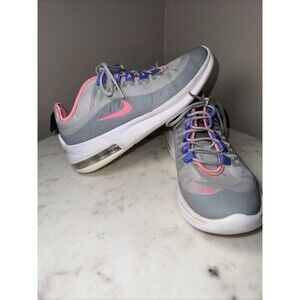 Nike Girls Size 5Y Grey And Pink And Purple Air Max Running Walking